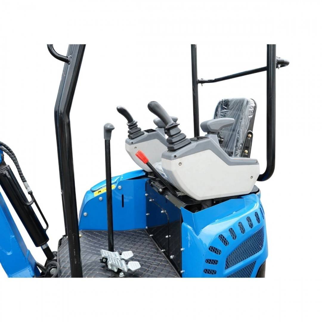 Mini excavator 1.8T pe senile cu semicabina, motor diesel 25.5CP, adancime sapare 1910mm, cupa 390mm