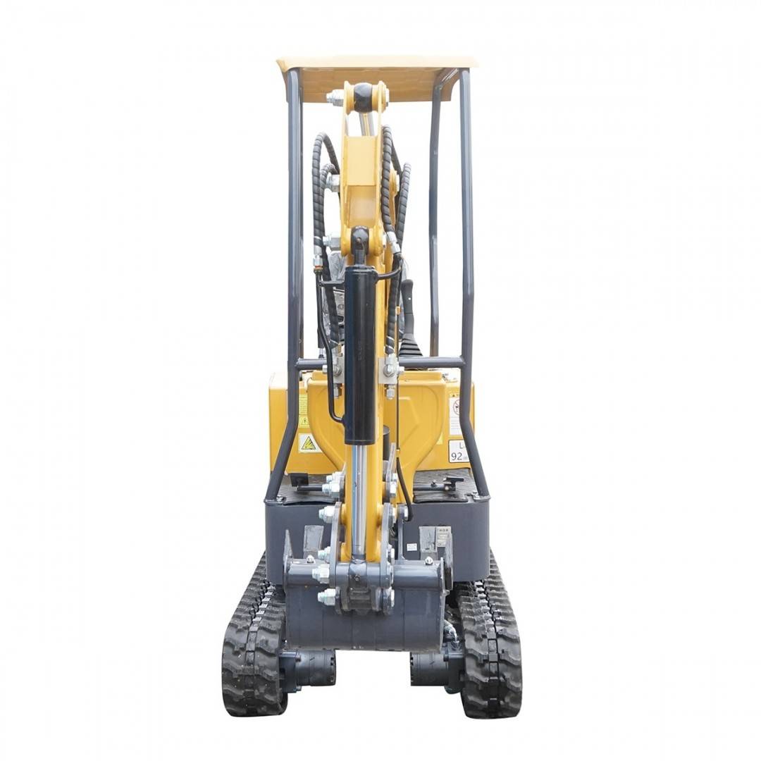 Mini excavator 1T cu semicabina, motor diesel 9.5CP (7KW), adancime sapare 1764mm, capacitate ridicare 350Kg, 3 cupe incluse 185/190/355mm THOR
