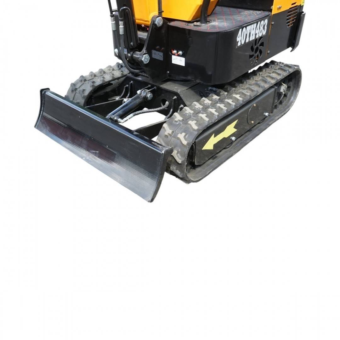 Mini excavator 1T cu semicabina, motor diesel 9.5CP, adancime sapare 1750mm, capacitate ridicare 350kg, latime cupa 380mm THOR