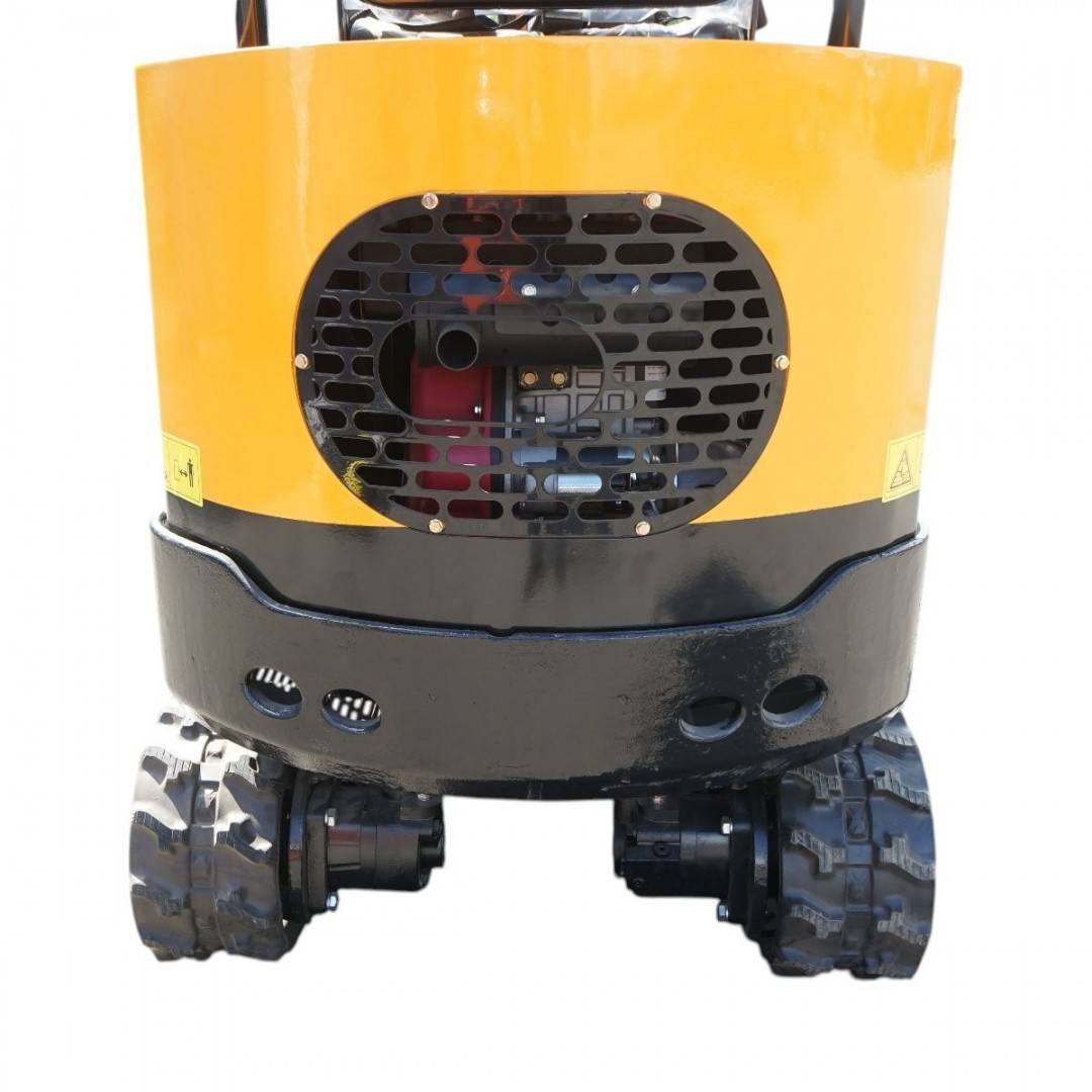Mini excavator 1T cu semicabina, motor diesel 9.5CP, adancime sapare 1750mm, capacitate ridicare 350kg, latime cupa 380mm THOR