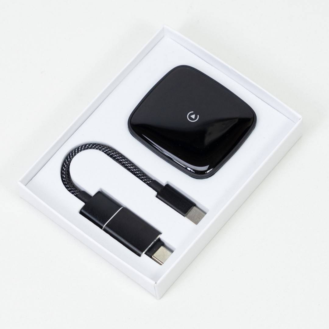 Modul conversie wireless PNI CP200 USB-C, 5V-1A, pentru masini cu Carplay, Android Auto din fabrica prin cablu