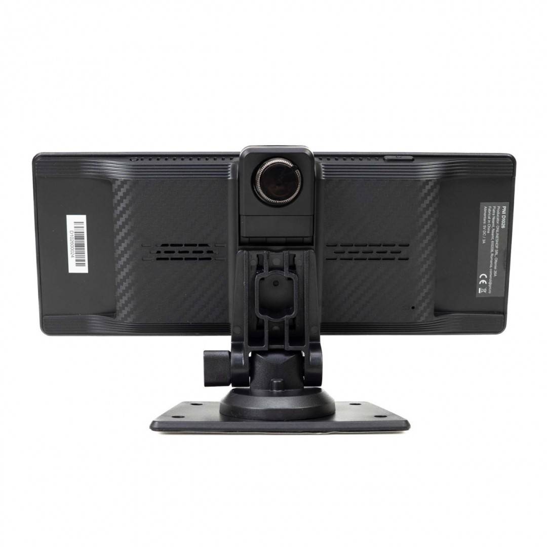 Monitor auto cu DVR PNI D1026 10.26 inch, wireless Carplay, navigatie, muzica, handsfree, bluetooth, FM transmitter