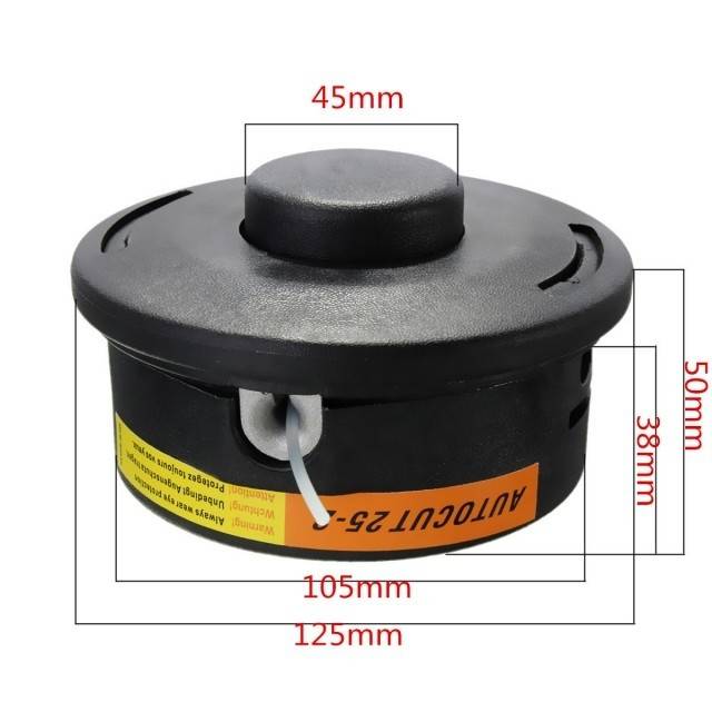 Mosor motocoasa cu fir (piulita 10 pas 1.5)