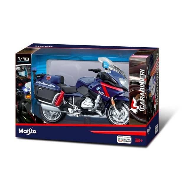 Motocicletă carabinieri, Bmw R 1200 RT, Maisto, scară 1:18
