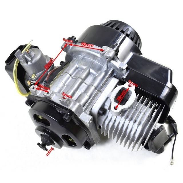 Motor complet Pocket Bike 49cc fara reductor
