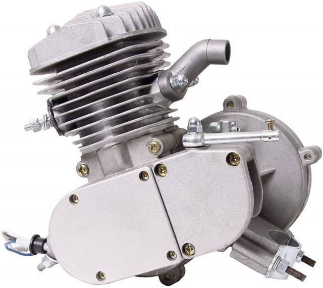 Motor de bicicleta simplu (fara accesorii) 80cc Gri