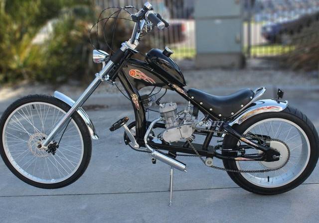 Motor de bicicleta simplu (fara accesorii) 80cc Gri
