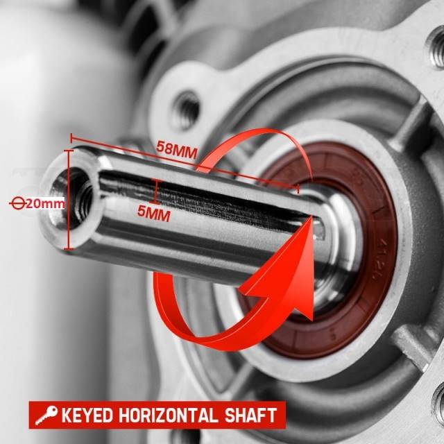 Motor motosapa / motopompa / motocultor 6.5 CP (Ax pana)
