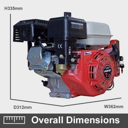 Motor motosapa / motopompa / motocultor 7 CP (Cu pornire din cheie!)