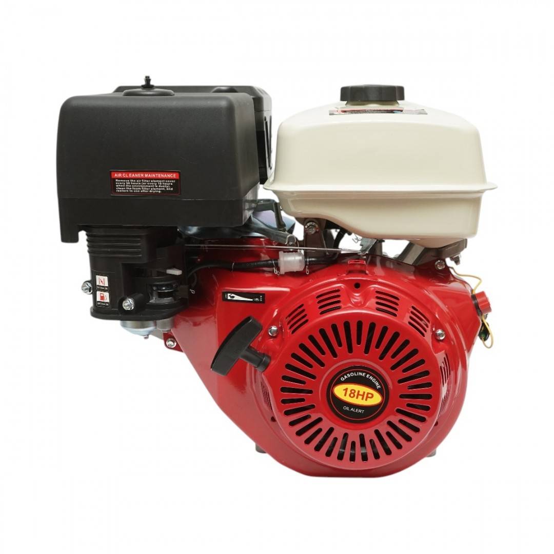 Motor pe benzina 18CP, 420cc, 4 timpi, ax cu pana 25mm, pornire sfoara Breckner Germany