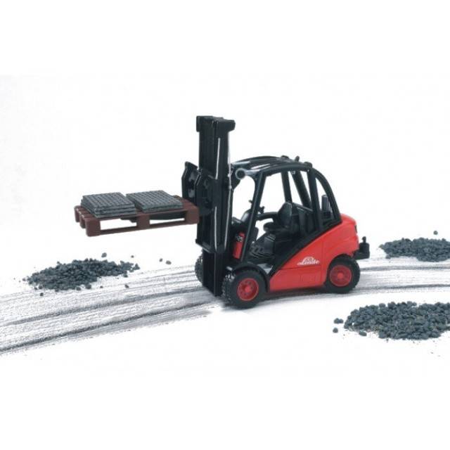 Motostivuitor LINDE H30D - Bruder 2511 scara 1:16