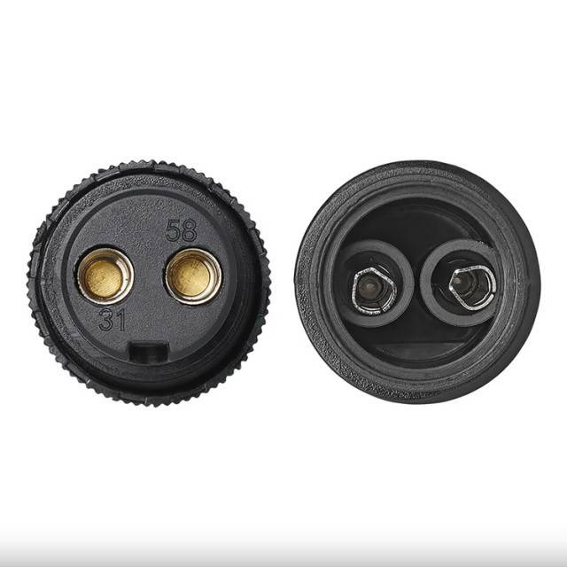 Mufa 2 pini 12/24V
