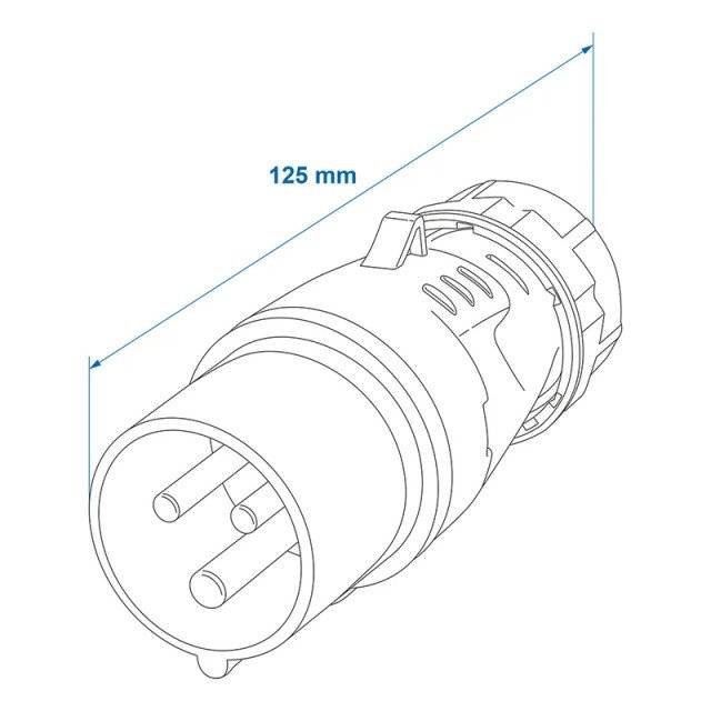 Mufa CEE 16A tata