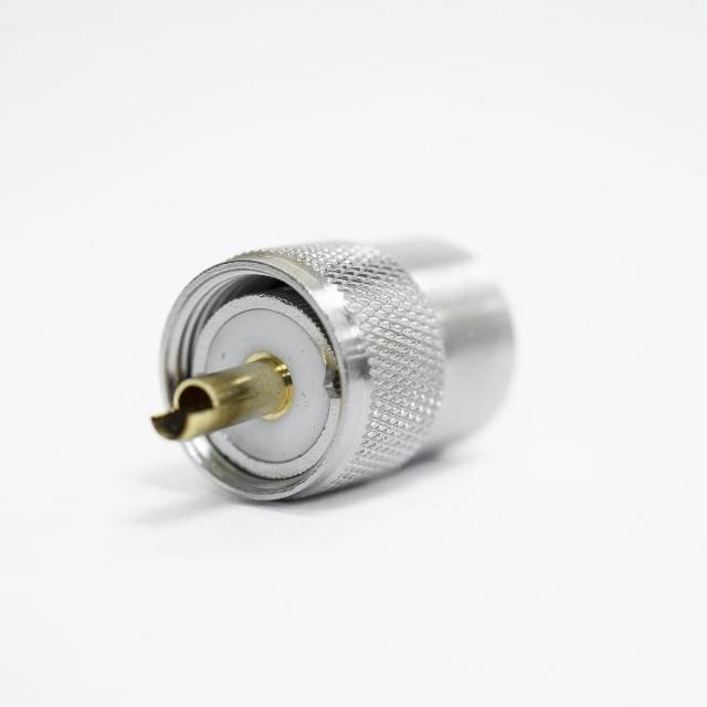 Mufa PNI PL259 pentru cablu RG58 pin central aurit 9 mm