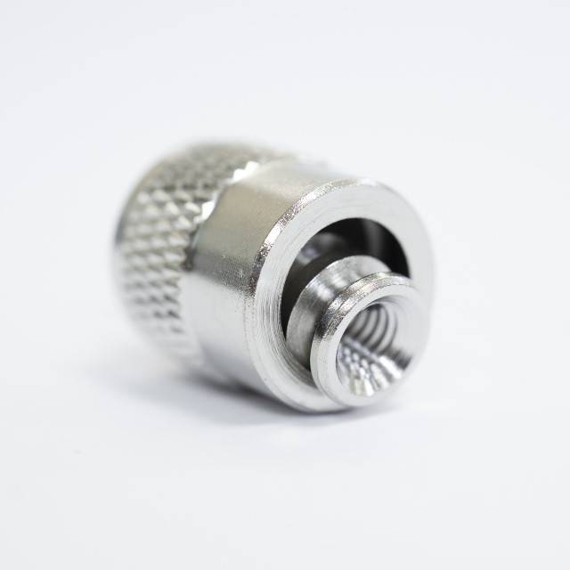 Mufa PNI PL259 short pentru cablu RG58 cu pin central aurit 6 mm