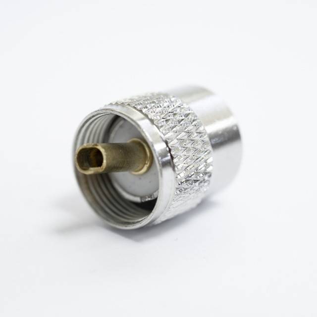Mufa PNI PL259 short pentru cablu RG58 cu pin central aurit 6 mm