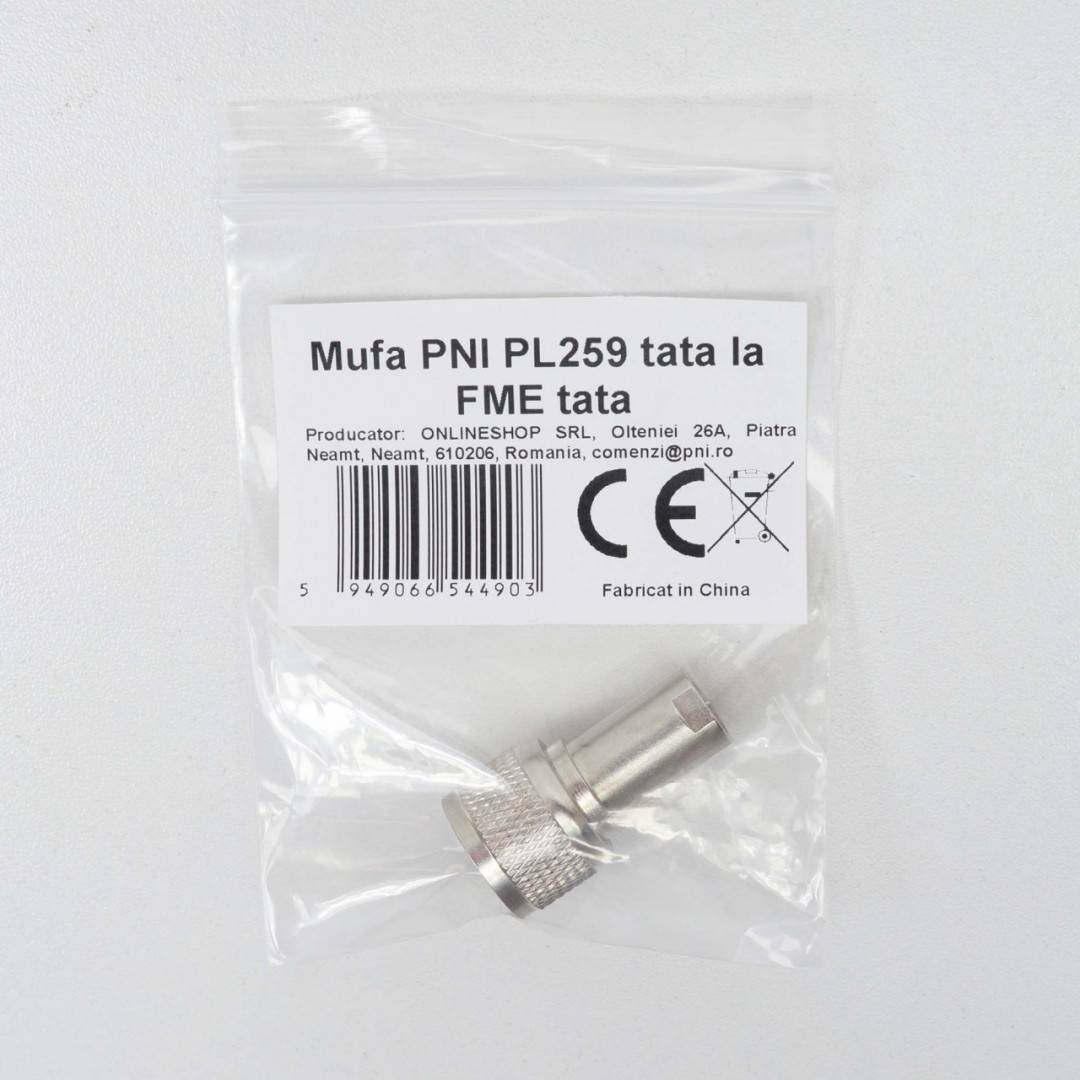 Mufa PNI PL259 tata la FME tata