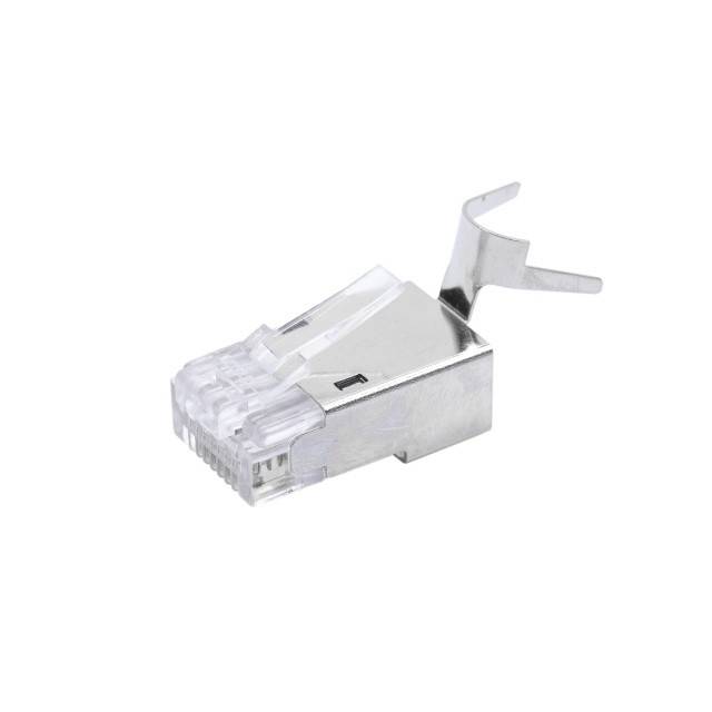 Mufa PNI RJ45 pentru cablu UTP Cat7 set cu 100 bucati