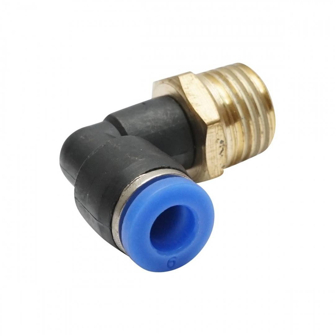 Mufa rapida cot plastic si surub metalic fi 6 cu 1/4