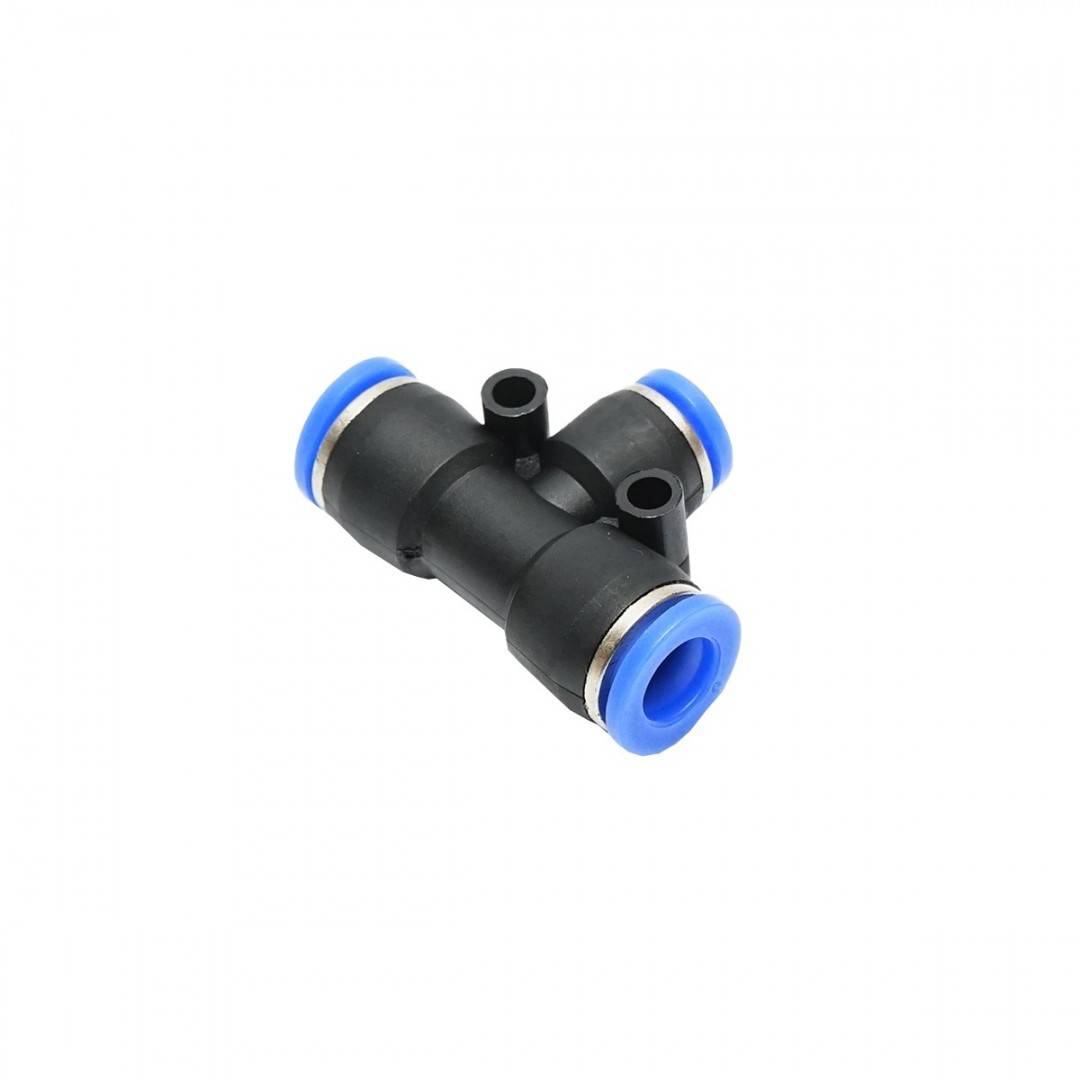 Mufa rapida T redus pentru furtun fi 8x6x8mm