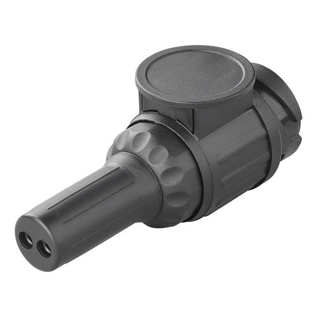 Mufa remorca - Plastic 13 pini tip Jaeger cu 2 gauri