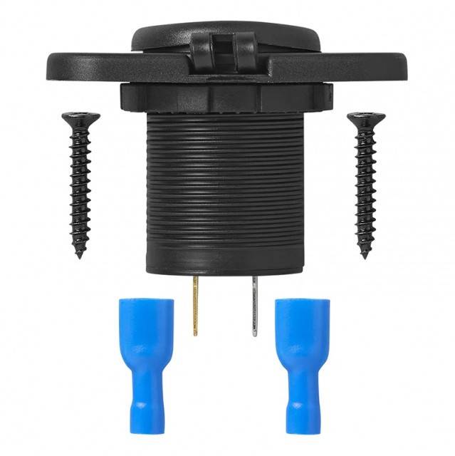 Încărcător rapid USB încorporat tip A + C 2 căi 12/24V 3Am model 1