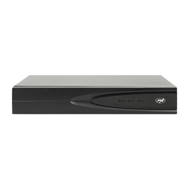 NVR POE PNI House IP810 cu 10 canale 4K 8MP, 4 canale POE si 6 canale IP functii AI