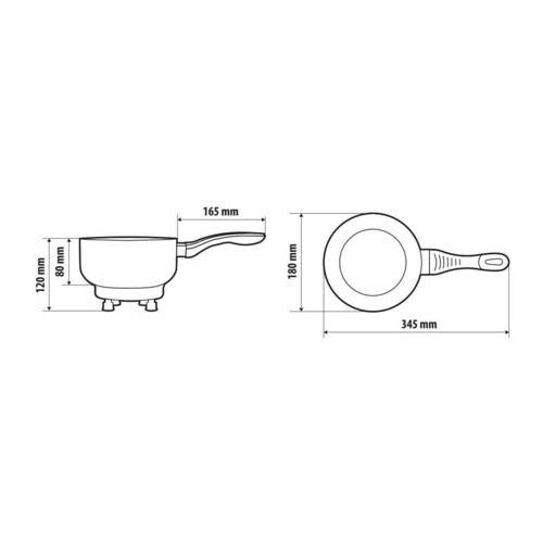 Oala electrica pentru masina fi 18 cm - 12V - 170W - 13A - LAMPA