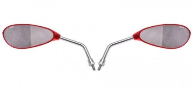 Oglinzi moto lacrima rosii M08