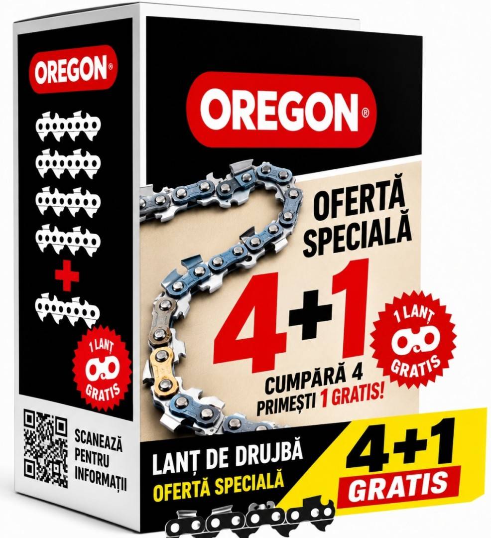 Pachet 5 lanturi drujba Oregon 32 dinti, pas 3.25, canal 1.3mm 95TXL064