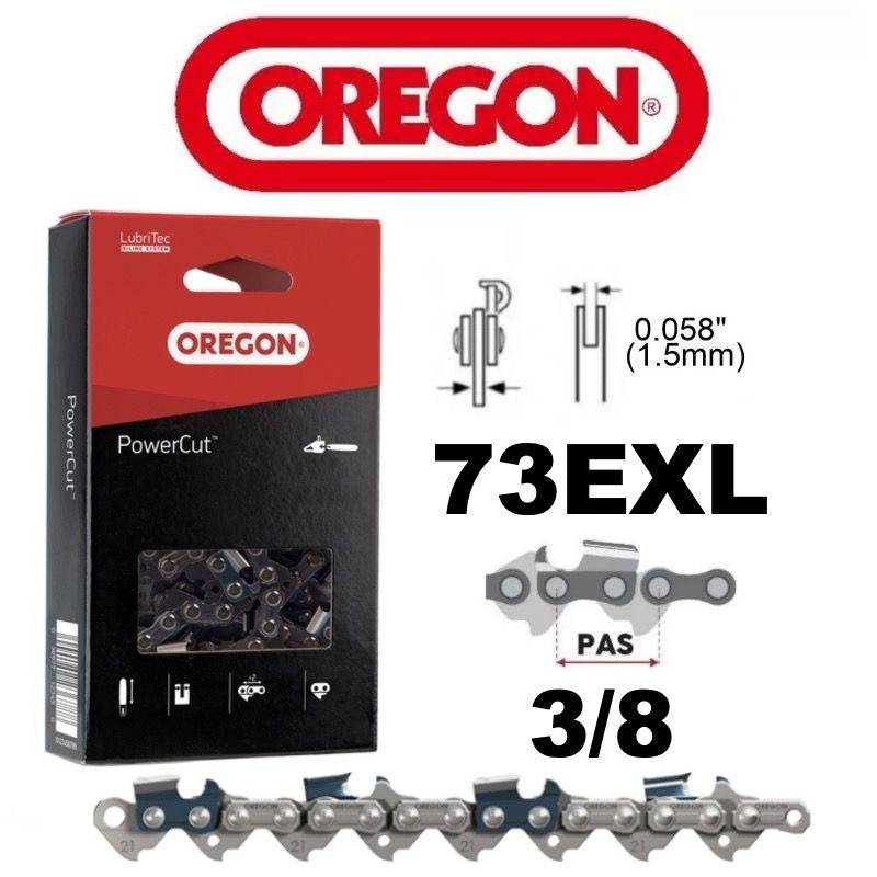 Pachet 5 lanturi drujba Oregon 36 dinti, pas 3/8, canal 1.5mm 73LPX072E