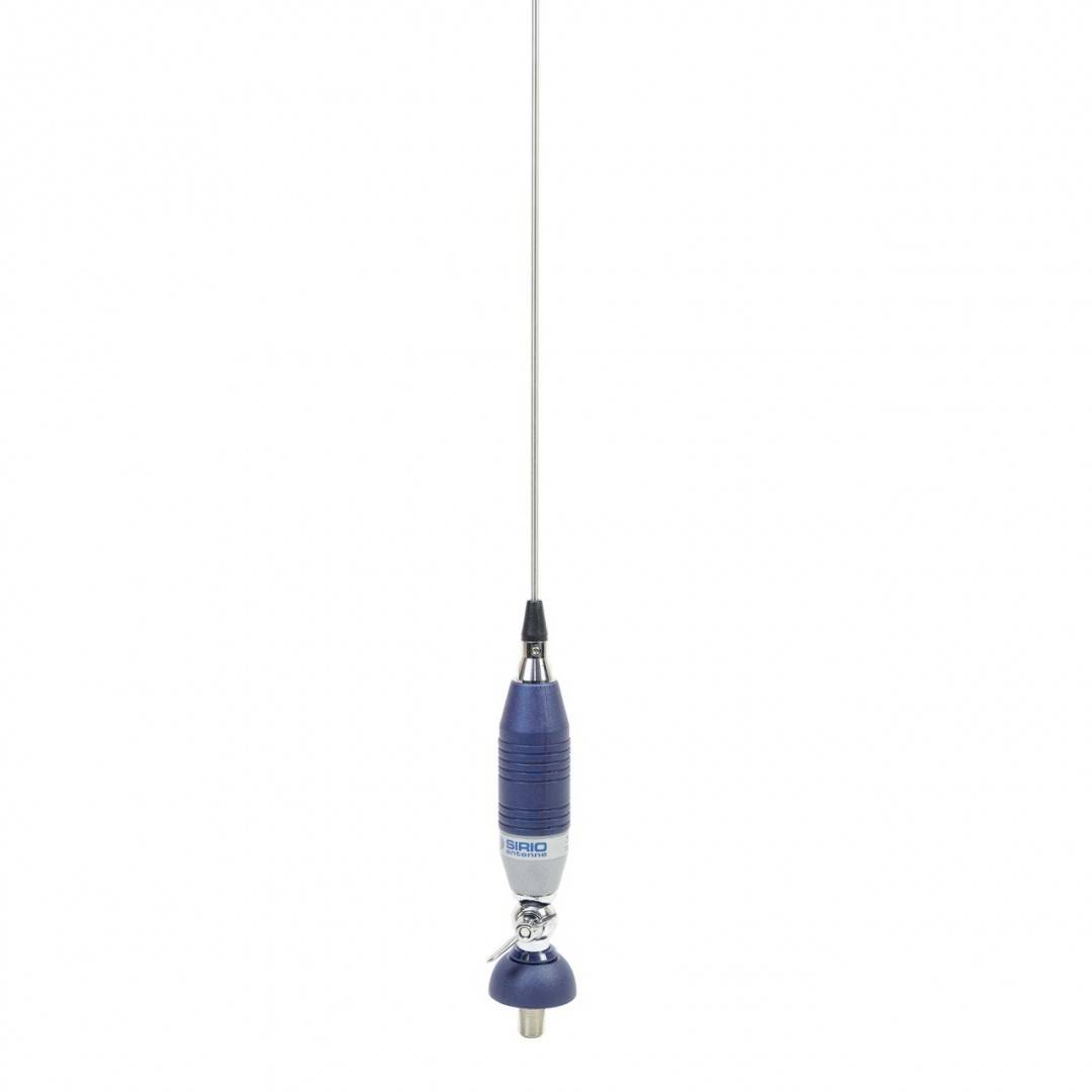 Pachet Antena CB Sirio SUPER 9 cu fluture, lungime 155 cm si Sticky Pad Drapel inclus