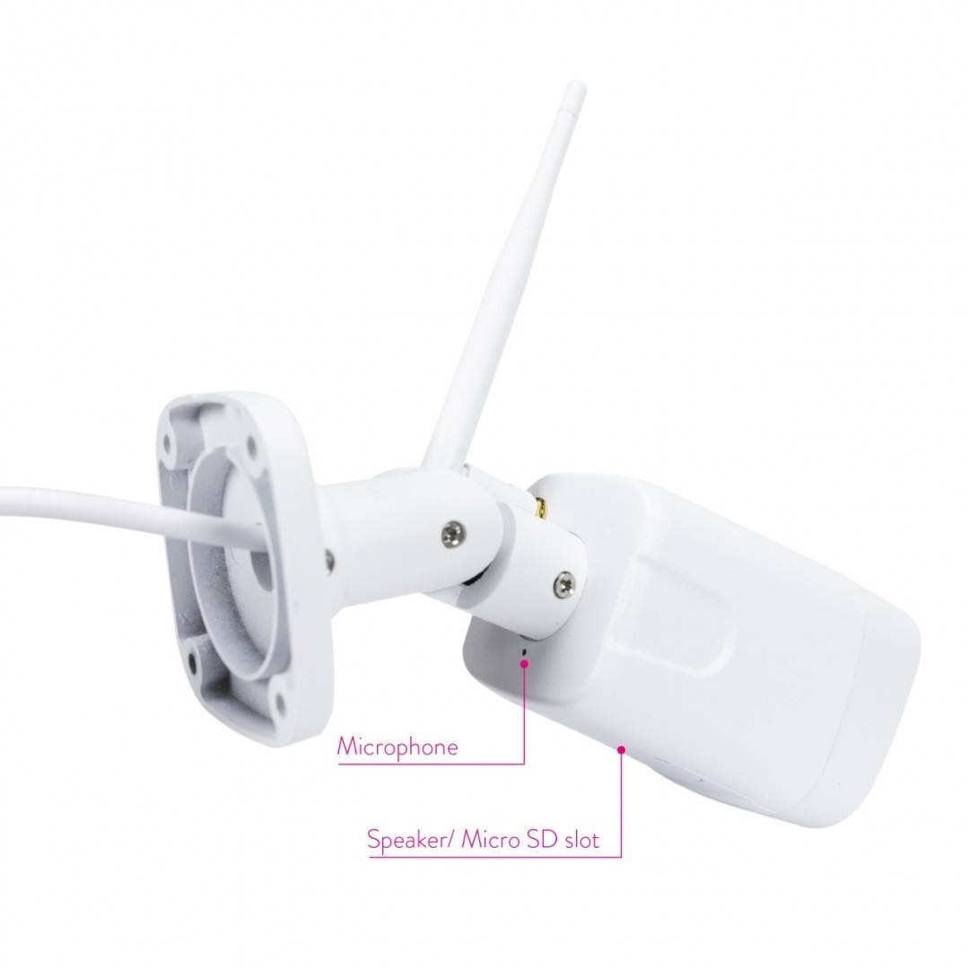 Pachet camera supraveghere video wireless PNI House IP55 si panou solar fotovoltaic PNI PSF6020A