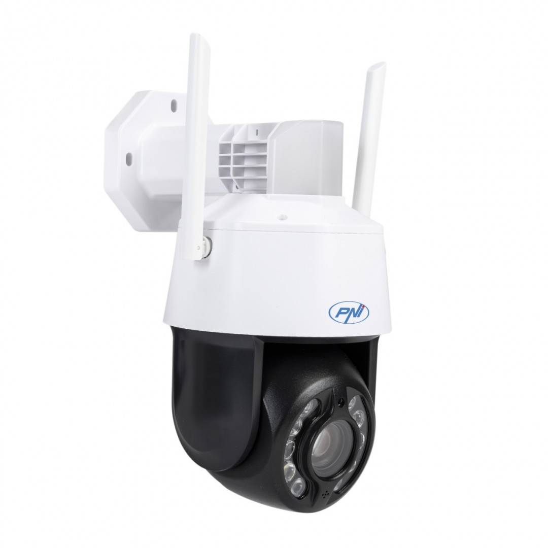 Pachet camera supraveghere video wireless PNI House IP575 si panou solar fotovoltaic PNI PSF6020A