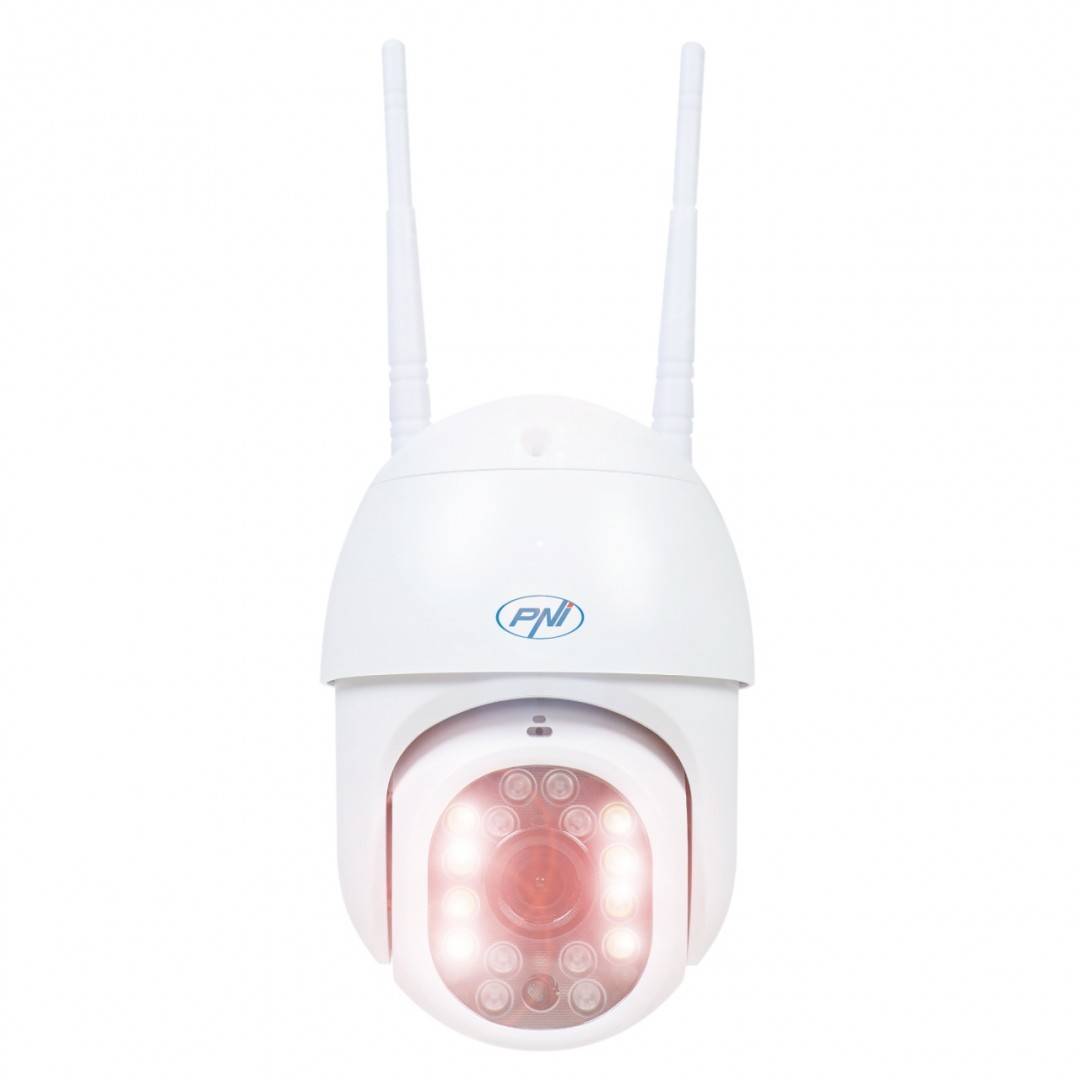 Pachet camera supraveghere video wireless PNI IP440 si panou solar fotovoltaic PNI PSF6020A