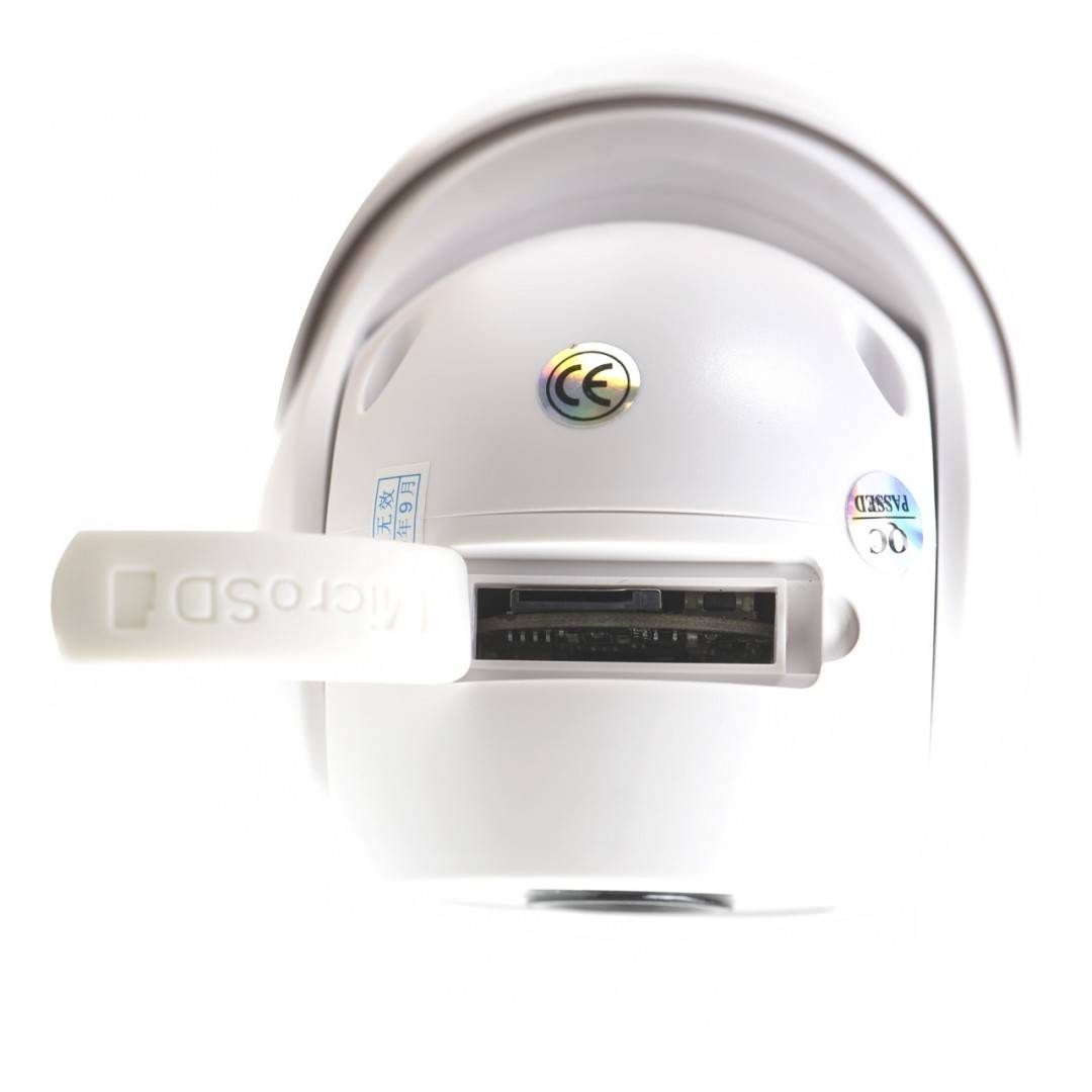 Pachet Camera supraveghere video wireless PNI IP440 WiFi, PTZ, 4MP si card de memorie MicroSD PNI 128GB inclus