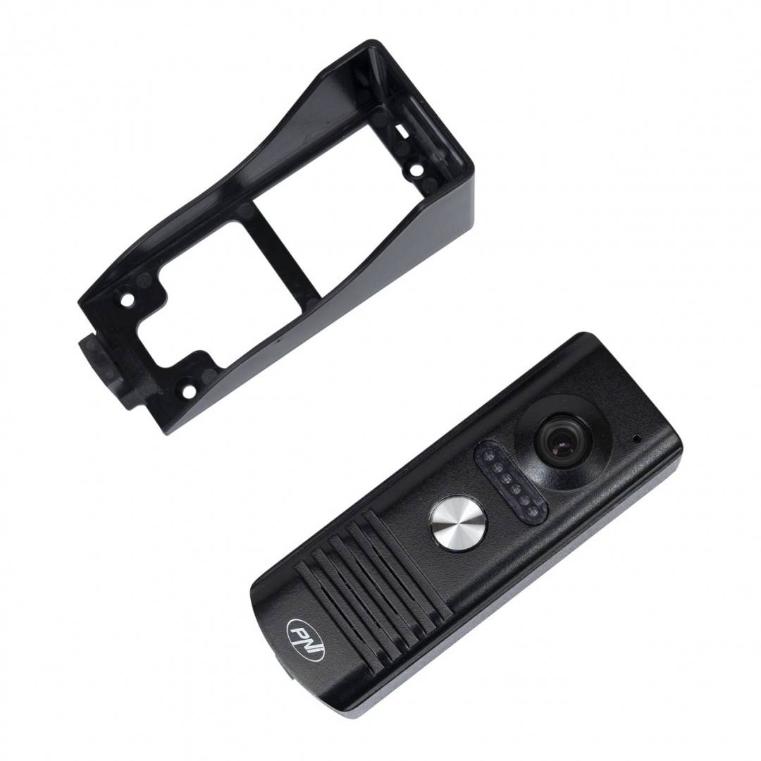 Pachet Interfon video PNI DF930 cu 1 monitor, ecran LCD 7 inch, 800x480 si Yala electromagnetica PNI H1073A