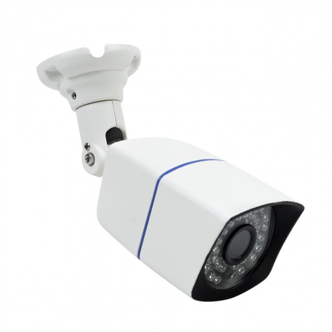 Pachet sistem supraveghere video AHD PNI House PTZ1500 5MP DVR cu 4 camere si Sticky Pad Drapel inclus