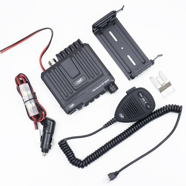 Pachet Statie radio CB PNI Escort HP 6500 ASQ + Antena CB PNI Extra 45