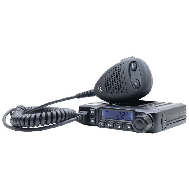 Pachet Statie radio CB PNI Escort HP 6500 ASQ + Antena CB PNI Extra 48