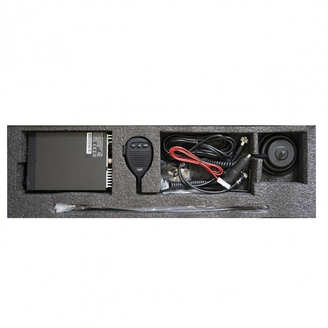 Pachet Statie radio CB PNI Escort HP 8000L ASQ + Antena CB PNI Extra 40 cu magnet