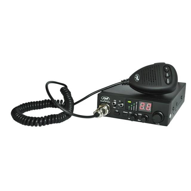 Pachet statie radio CB PNI ESCORT HP 8024 ASQ + Antena CB PNI Extra 48 cu magnet