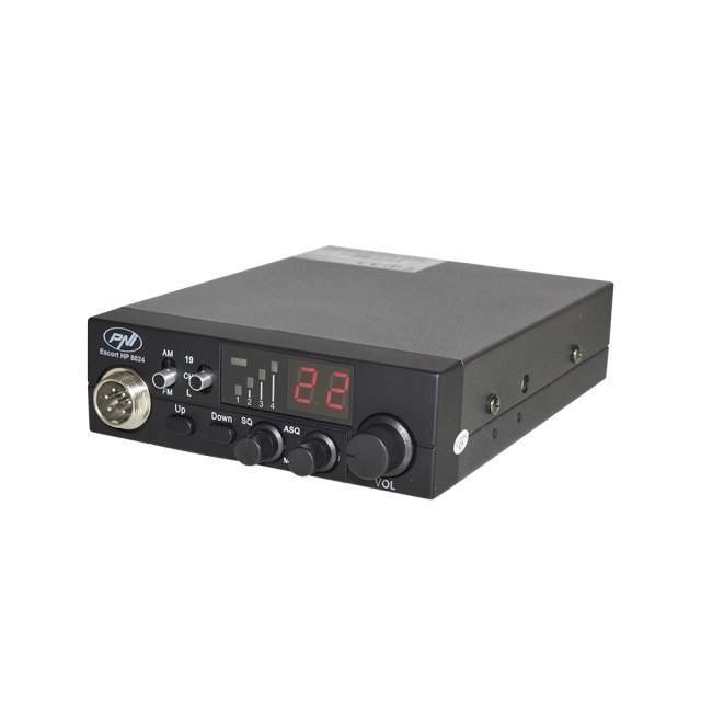 Pachet statie radio CB PNI ESCORT HP 8024 ASQ + Antena CB PNI Extra 48 cu magnet