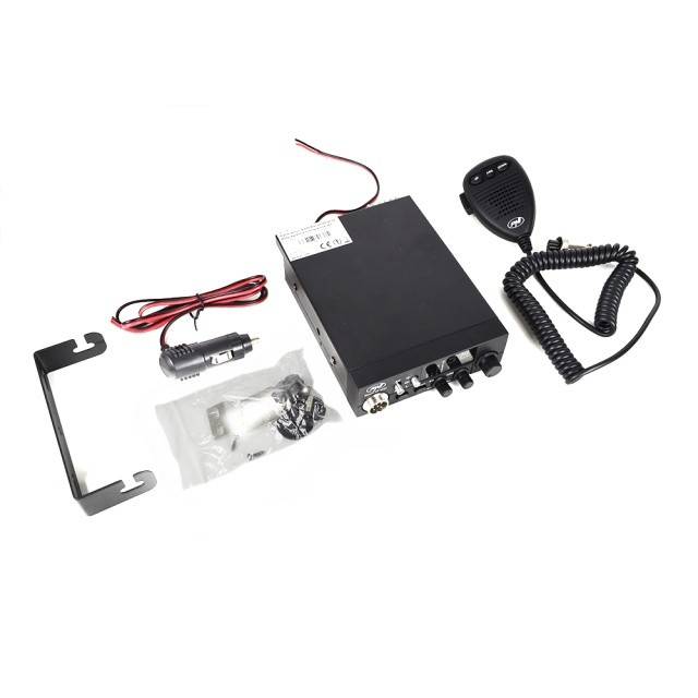 Pachet statie radio CB PNI ESCORT HP 8024 ASQ + Antena CB PNI Extra 48 cu magnet