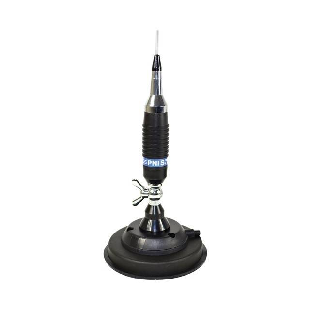 Pachet Statie radio CB PNI Escort HP 8900 ASQ, 12-24V + Antena CB PNI S75 cu baza magnetica