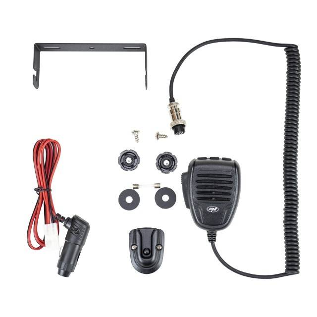 Pachet Statie radio CB PNI Escort HP 9700 USB si Antena CB PNI ML70 cu baza magnetica 145 mm inclusa