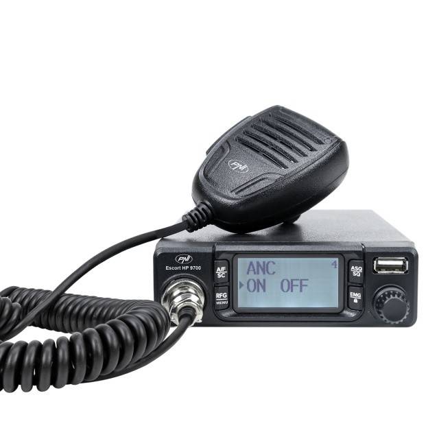 Pachet Statie radio CB PNI Escort HP 9700 USB si Antena CB PNI S75 cu baza magnetica