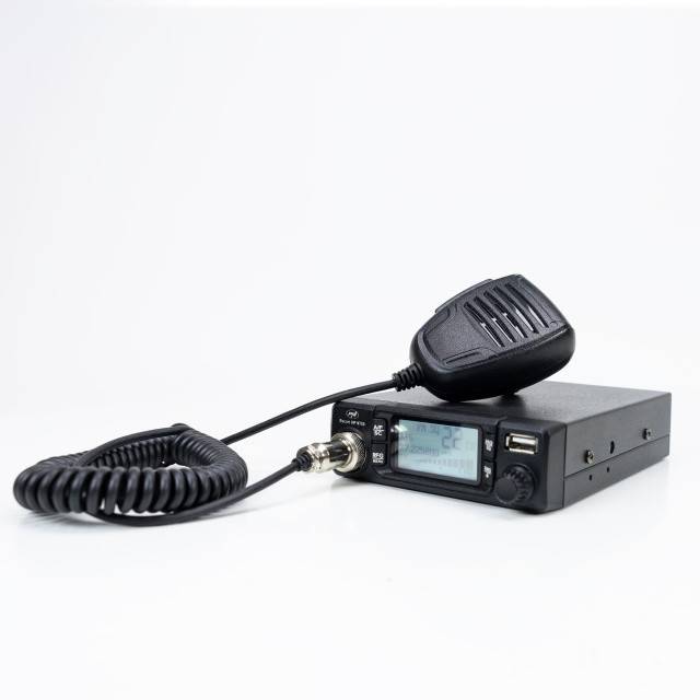 Pachet Statie radio CB PNI Escort HP 9700 USB si Antena CB PNI S75 cu baza magnetica