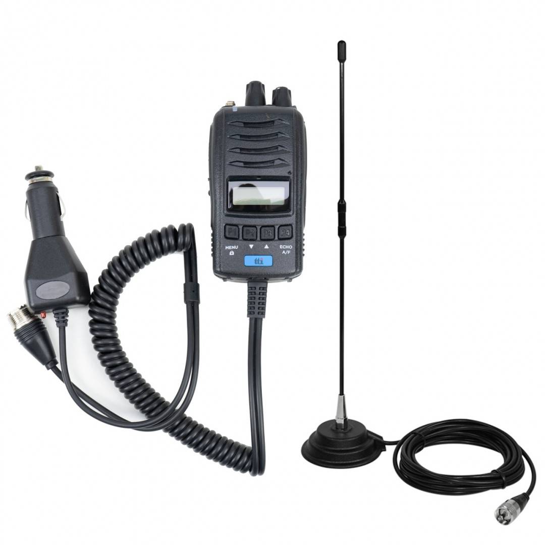 Pachet statie radio CB TTi TCB-H100 si antena CB PNI Extra 40