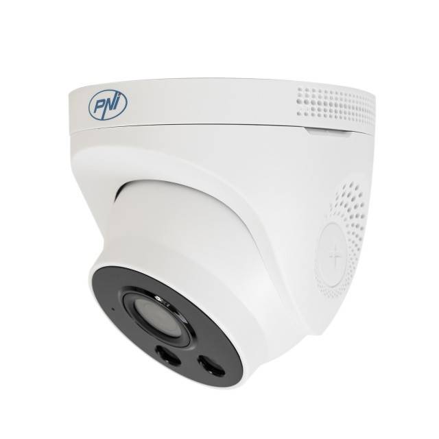 Pachet supraveghere video NVR POE PNI House IP710J, 2 camere PNI IP505J 5MP si 2 cabluri UTP CAT6 20 metri incluse